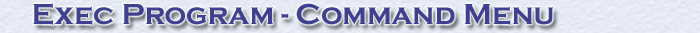 Educational Control products - Control Systems - Command Menu